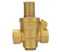 Régulateur de pression d'eau en laiton avec manomètre, filetage DN15 1/2"