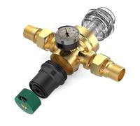 Régulateur de pression d'eau en laiton DN15/DN20 pour pression d'eau potable