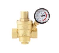 Régulateur de Pression d'Eau Laiton Sans Plomb Réglable 3-4 20mm Réducteur de Pression d'Eau Réducteur avec Barre de LBQ13