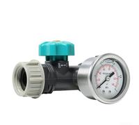 Régulateur de pression d'eau pour arroseurs agricoles et de jardin, réglage manuel de la pression, cuivre et plastique ABS pour un débit constant