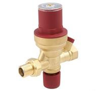 Régulateur de pression d'eau réglable DN15 1/2", remplissage automatique avec filtre intégré et clapet anti-retour, pour systèmes de refroidissement et de chauffage, cuivre