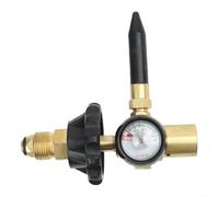 Régulateur de pression d'hélium avec CGA580 et pour filetage G5/8, réducteur de pression de gaz en laiton pour dispositifs de gonflage, entrée -200 bar, sortie MPa, haut débit pour (B)