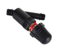Régulateur de pression d'irrigation goutte à goutte et kit de filtre, réducteur de pression d'eau réglable 25 PSI avec clapet anti-refoulement pour tuyau d'arrosage, système d'arrosage, trempeur