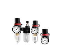 Régulateur de pression du filtre à air, Séparateur huile-eau avec filtre à air de drainage et régulateur de pression for compresseur d'air 6-12 mm(Pressure AR2000 12mm)