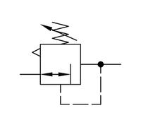 Régulateur de pression G1 1/2'' 50000l/min 0.5-16.0bar/7-232psi Aluminium 25bar/362psi Standard 8