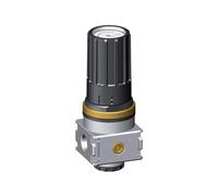Régulateur de pression G1/4'' 1450l/min 0.1-3.0bar/1-44psi Bouton en fonte de zinc avec manomètre Multifix 0