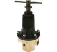 Régulateur de pression G1'' 6500l/min 1.0-15.0bar/14-218psi Laiton CO2