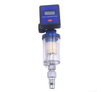 Régulateur de pression numérique et séparateur de filtre pour outils de compresseur avec bol transparent, jauge d'entrée 1/4 NPT