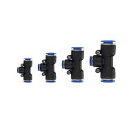 Régulateur de pression PEG6-4 PEG8-4 PEG8-6 PEG10-6 PEG10-8 PEG12-10, 10 pièces, Valve d'accélérateur, accessoires de compresseur, raccord pneumatique(PEG10-6)