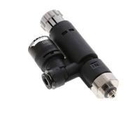 Régulateur de pression pneumatique 4mm - M5 avec manomètre