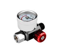 Régulateur de Pression Pneumatique Régulateur d'air for pistolet pulvérisateur, filetage 1/4", mini manomètre de pression queue, régulateur filtre à air, contrôle pneumatique, outils d'aérographe