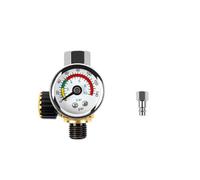 Régulateur de Pression Pneumatique Régulateur de pression for pistolet pulvérisateur, vanne filtre à réglable, manomètre consommation d'air portable, interface universelle G1/4(Pressure Regulator-C)