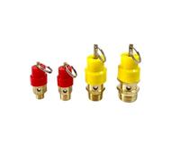 Régulateur de pression pour tuyauterie/récipients de pression standard de 0,3 cm, 1/4", 3/8", 1/2", 8 kg, compresseur d'air, soupape de sûreté