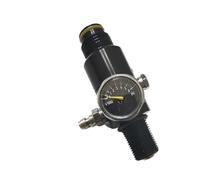 Régulateur de réservoir d'air cylindrique 4500 psi, sortie de 800 psi à 3000 psi M18 x 1,5, for plongée, escalade(1200psi with Cap)