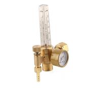 Régulateur de soudage à l'argon, régulateur CO2 et débitmètre CGA320 Entrée max 4000 PSI Réducteur pression d'argon pour le contrôle du gaz en culture hydroponique, tente culture