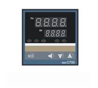 Régulateur de température, Contrôleur De Température PID REX-C700 72x72 Mm | Thermostat Numérique, Entrée Universelle, 4-20 MA, Sortie Relais SSR(C700 MAN-K)