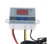 Régulateur de température de micro-ordinateur - Chauffage programmable, refroidissement électronique, thermostat avec sonde étanche, 1 mètre en acier inoxydable, régulateur de perature tem |