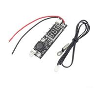 Régulateur de température du ventilateur 12 V CC avec affichage numérique, capacité de 0,2 à 2 A, disposition PCB 70 x 19 x 11 mm, compatible avec sonde à anneau d'air liquide (anneaux)