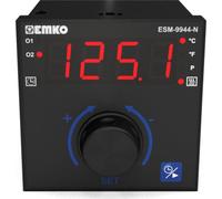 Régulateur de température Emko ESM-9944-N 2 points, P, PI, PD, PID Pt100, J, K, R, S -200 à 1700 °C Relais 7 A (L x l x H) 96 x 96 x 96 mm