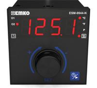 Régulateur de température Emko ESM-9944-N 2 points, P, PI, PD, PID Pt100, J, K, R, S -200 à 1700 °C Relais 7 A (L x l x H) 96 x 96 x 96 mm