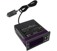 Régulateur de température et d'humidité avec affichage numérique SHT2000 pour la gestion du climat intérieur dans les serres et les installations de stockage (12 V)