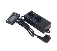 Régulateur de température LCD - Petit thermostat avec technologie PID - Capteur NTC de 0 à 50 °C - Fonction minuterie réglable - Alarme de surchauffe - Économie d'énergie - Pour aquarium, reptiles