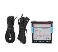 Régulateur de Température Numérique AC220V Thermostat de Contrôleur de Différence de Température avec Sondes de Capteur pour Chauffe-eau Solaire