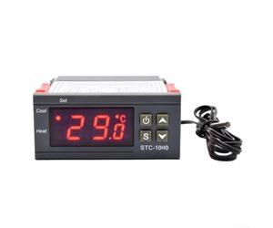 Régulateur de température numérique LCD STC1000, 12 V/24 V/110 V/220 V, convient pour une utilisation domestique ou industrielle. (110 V-220 V)