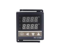 Régulateur de température numérique PID, thermostat de sortie Rex-C100, type K, température 0-400 ℃, thermorégulateur de température rex c100, 85-265vac(Relay - single input)