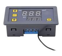 Régulateur de Température Numérique W3230 DC 12V Affichage LED Plage -50°C à +110°C Installation Simple Charge 20A, Sonde NTC 10K Incluse G