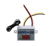 Régulateur De Température Numérique Xh-W3001, Régulateurs Thermostat Module De Commutateur Thermostat électronique Moniteur D'affichage LED avec Sonde Capteur étanche (110-220v/1500w)