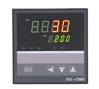 Régulateur de Température PID Numérique, Précision 0,5 % | Écran haute luminosité, entrée de capteur universelle, AC 100-240 V, résolution 1°C, plage d\'alarme réglable