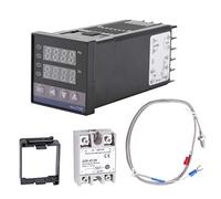 Régulateur de température PID REX-C100, alarme 0 ~ 1300 Kits de contrôleur de température PID à LED numérique REX-C100 AC110V-240V