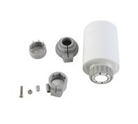 Régulateur de température, radiateur thermostatique, thermostat programmable intelligent pour systèmes de chauffage domestique, ABS blanc, 56 mm, installation facile, contrôle de l'application ZigBee