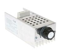 Régulateur de Tension 10000w 220v à Molette pour Atelier | Métal, Réglage de Sortie 0-220v, Contrôle Haute Puissance, Usage Maison et Fer à Souder