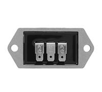 Régulateur De Tension 3 Bornes, Aluminium, Compatible Moteurs 8-25HP CH20 - Protection De Batterie, Sortie Stable À 14,5V, Fiable Pour Usage Professionnel