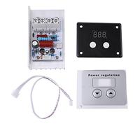 Régulateur de Tension, AC 220V 10000W SCR Régulateur de Vitesse Numérique Contrôleur de Thermostat pour Cuisinières Électriques, Chauffe-eau, Gradateurs de Lampe