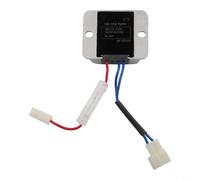 Régulateur de tension automatique pour générateur diesel 170F 173F 178F 186F 188F, régulateur de charge AVR 12 V 10 A avec fusible, connexion 3-4 fils (3 fils)