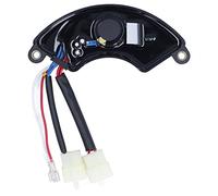 Régulateur de Tension Automatique, Régulateur de Tension AVR à Sortie Triphasée 380V Pour Générateur Diesel Es-sence 5-6.5KW Style Demi-Lune