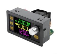Régulateur de Tension DC-DC 120W Écran LCD Couleur | Écran LCD couleur pour plein écran, affiche tension courant pour puissance, lecture claire commutation, pour idéal bricolage