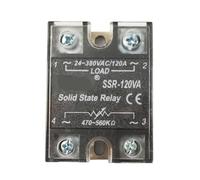 Régulateur de tension de contrôle de résistance 380 V AC Relais semi-conducteur à courant élevé 220 V 10 A 25 A 40 A 80 A 100 A 120 A (SSR-120VA (120 A))