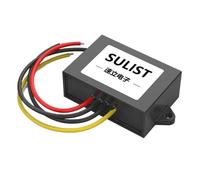 Régulateur de tension de voiture 10-36V à 12V13.8V/15V/19V20V/24V, module de régulateur d'alimentation à buck-boost 8Aétanche(OUTPUT1A,24V)