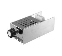 Régulateur de tension électronique 0220 V 10 000 W Contrôle de vitesse du moteur Thermostat Variateur avec ventilateur intelligent pour prévenir la surchauffe