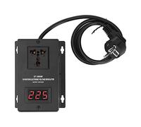 Régulateur de Tension Électronique 10000W 220V, Thyristor, Convertisseur Step Up, Prise EU, Réglage 0-220V