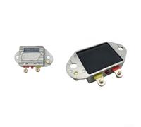 Régulateur de tension électronique pour véhicule agricole EQ140 14 V/28 V | Régulateur de générateur EQ140 Contrôleur de système double tension Régulateur de boîtier en fer robuste