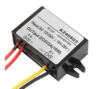 RÉGULATEUR DE Tension ÉTANCHE AC 12V 24V À DC 5V Module d'alimentation ÉTANCHE pour Voiture CONVERTISSEUR Abaisseur ÉTANCHE Performances HAUTEMENT EFFICACES ET Stables (2A)