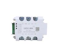 Régulateur de tension monophasé triphasé AC à semi-conducteurs 10A-200A Thermostat de régulation de puissance 4-20MA contrôle du potentiomètre(Radiator H-110)