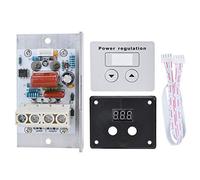 Régulateur de Tension numérique - 10000W SCR régulateur de Tension numérique contrôle de Vitesse gradateur Thermostat AC 220V 80A