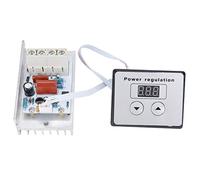 Régulateur de Tension Numérique SCR 10 000 W, Variateur de Vitesse, Thermostat AC 220 V 80 A, pour Cuisinières électriques, Chauffe-eau et Variateurs de Vitesse de Moteur