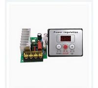 Régulateur de tension numérique SCR 4000 W, variateur et régulateur de température, régulateur de puissance électronique pour chauffage, ventilateur et moteur, avec écran
